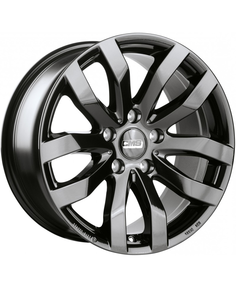 Jante ALU, CMS C22 Complete Black Gloss 7.5X18 5/ 114.3 ET45, Alésage 67.1