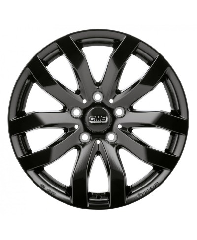 Jante ALU, CMS C22 Complete Black Gloss 7.5X18 5/ 114.3 ET45, Alésage 67.1