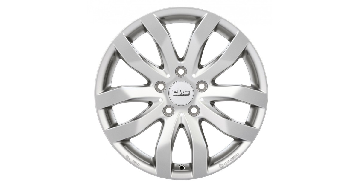 Jante ALU, CMS C22 Racing Silver 6.5 X16 5/ 120 ET52, Alésage 65.1