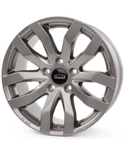 Jante ALU, CMS C22 Titane Brillant, 7.5X17 5/112 ET51, Alésage 57.1