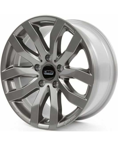 Jante ALU, CMS C22 Titane Brillant, 7.5X17 5/114.3 ET47, Alésage 66.1