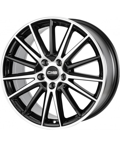 Jante ALU, CMS C23 Diamant Titane Brillant, 7.5X17 5/ 114.3 ET48, Alésage 67.1