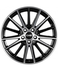 Jante ALU, CMS C23 Diamant Titane Brillant, 7.5X17 5/ 114.3 ET48, Alésage 67.1