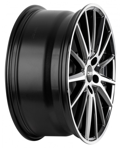 Jante ALU, CMS C23 Diamant Titane Brillant, 7.5X17 5/ 114.3 ET48, Alésage 67.1