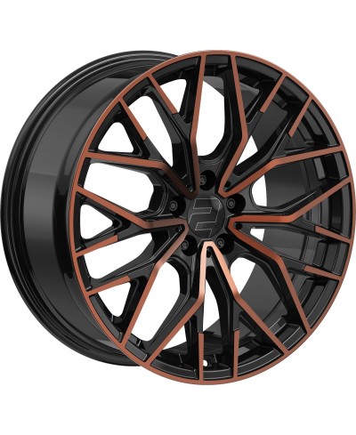 Jante ALU, Wheelworld - 2DRV WH37/ SKP+ Noir , Bronze  8.5X19 5/112 ET48, Alésage 66.6