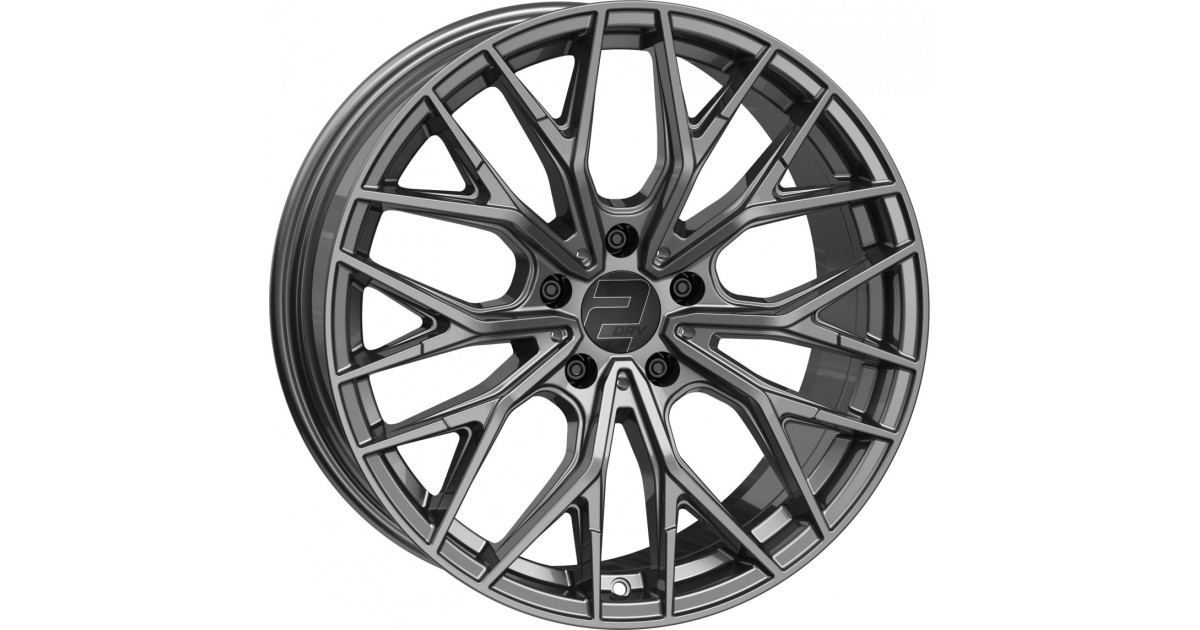Jante ALU, Wheelworld - 2DRV WH37/ DGM+ Dark gunmetal lackiert 8.5X20 5/ 112 ET25, Alésage 66.6