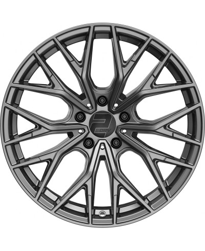 Jante ALU, Wheelworld - 2DRV  WH37/ DGM+ Dark gunmetal lackiert 8.5X20 5/ 112 ET42, Alésage 66.6