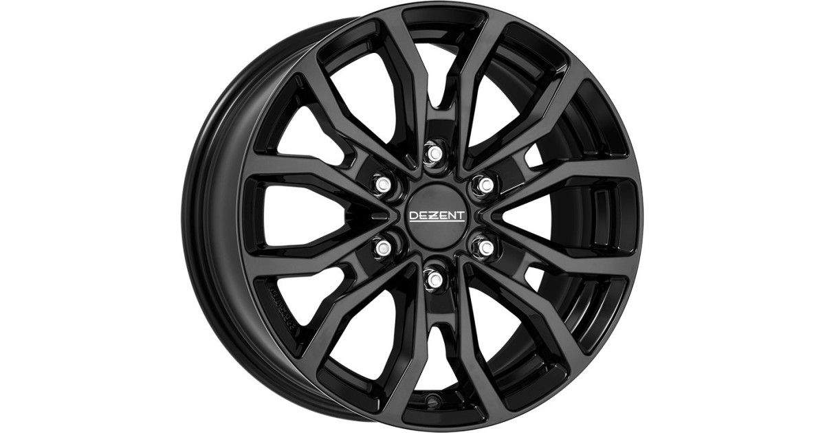 Jante Alu  Dezent KC black 7,5x18 6x139.7 ET45, Alésage 93.1