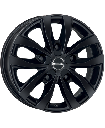 Jante Alu MAK LOAD 5 (GLOSS BLACK) 6,5x16 5x118 ET55 , Alésage 71.1