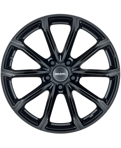 Jante Alu  MAK DaVinci (GLOSS BLACK) 6,5x17 5x112 ET45,5 , Alésage 66.6