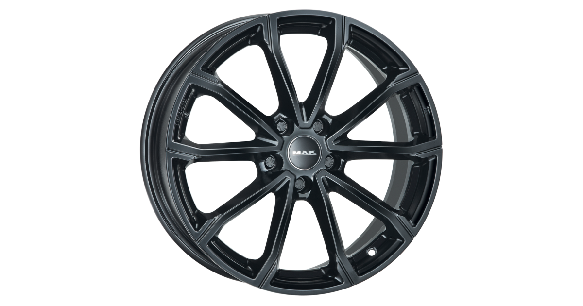 Jante Alu MAK DaVinci (GLOSS BLACK) 7,5x18 5x112 ET45,5 , Alésage 66.6