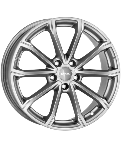 Jante Alu MAK DaVinci (LIGHT TITAN) 6,5x17 5x112 ET45,5 , Alésage 66.6