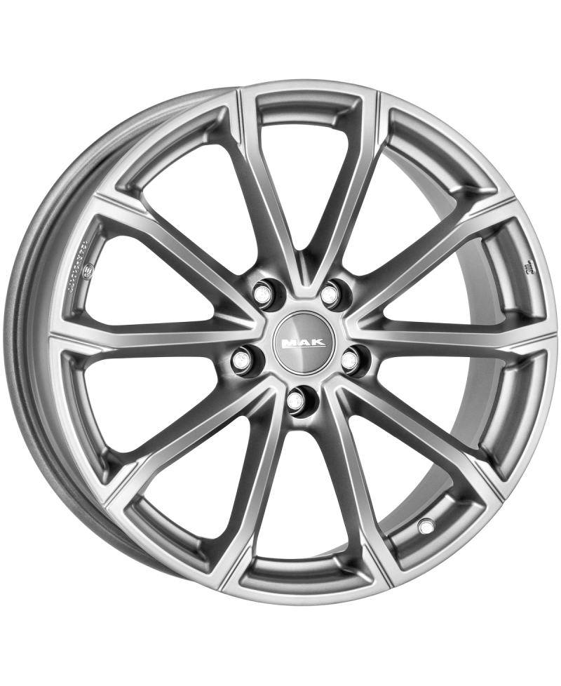 Jante Alu MAK DaVinci (LIGHT TITAN) 6,5x17 5x112 ET45,5 , Alésage 66.6