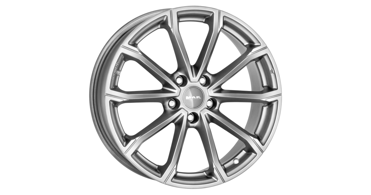 Jante Alu MAK DaVinci (LIGHT TITAN) 6,5x17 5x112 ET45,5 , Alésage 66.6