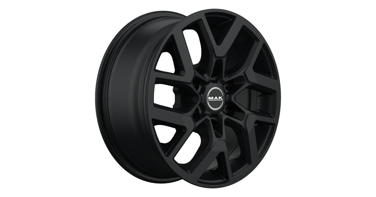 Jante Alu  MAK GRAVEL (MATT BLACK) 7x17 6x120 ET50 , Alésage 74.6
