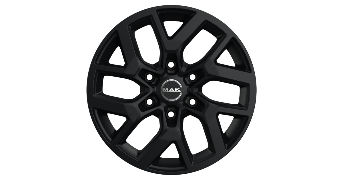 Jante Alu  MAK GRAVEL (MATT BLACK) 7x17 6x120 ET50 , Alésage 74.6