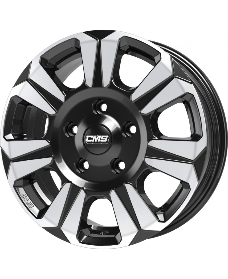 Jante ALU, CMS C31 Diamant Noir Brillant, 7.5X18 6/139.7 ET52, Alésage 92.4