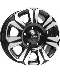 Jante ALU, CMS C31 Diamant Noir Brillant, 7.5X18 6/139.7 ET52, Alésage 92.4