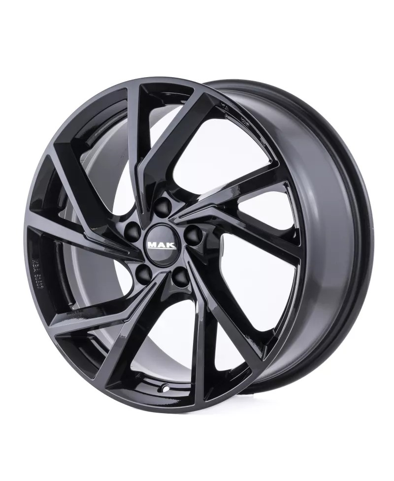 Jante Alu  MAK KASSEL (GLOSS BLACK) 8x19 5x112 ET42 , Alésage 76