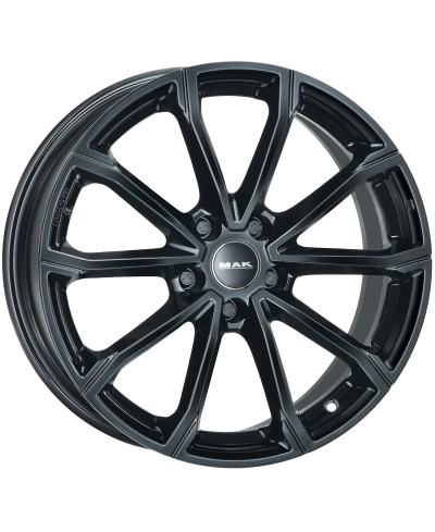 Jante Alu MAK KASSEL (GLOSS BLACK) 8x19 5x112 ET50 , Alésage 57.1