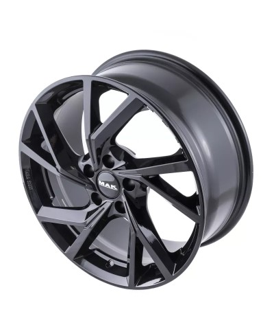 Jante Alu MAK KASSEL (GLOSS BLACK) 8x19 5x112 ET50 , Alésage 57.1