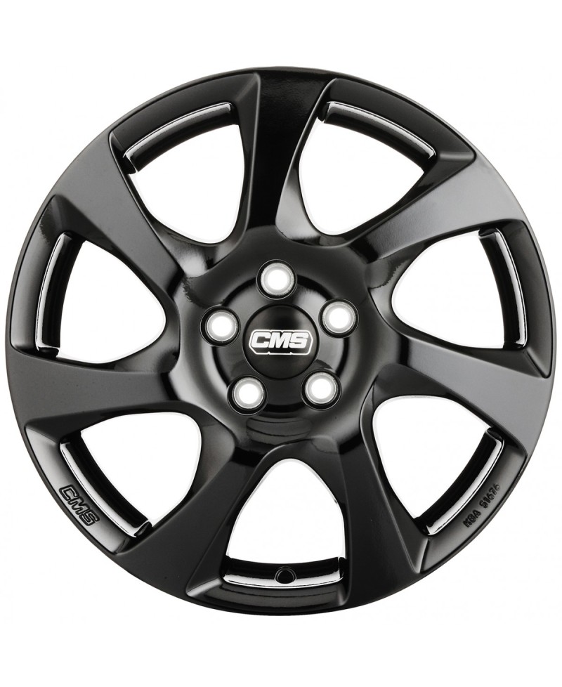 Jante ALU, CMS C24 Complete black gloss 7X17 4/ 100 ET37, Alésage 67.1