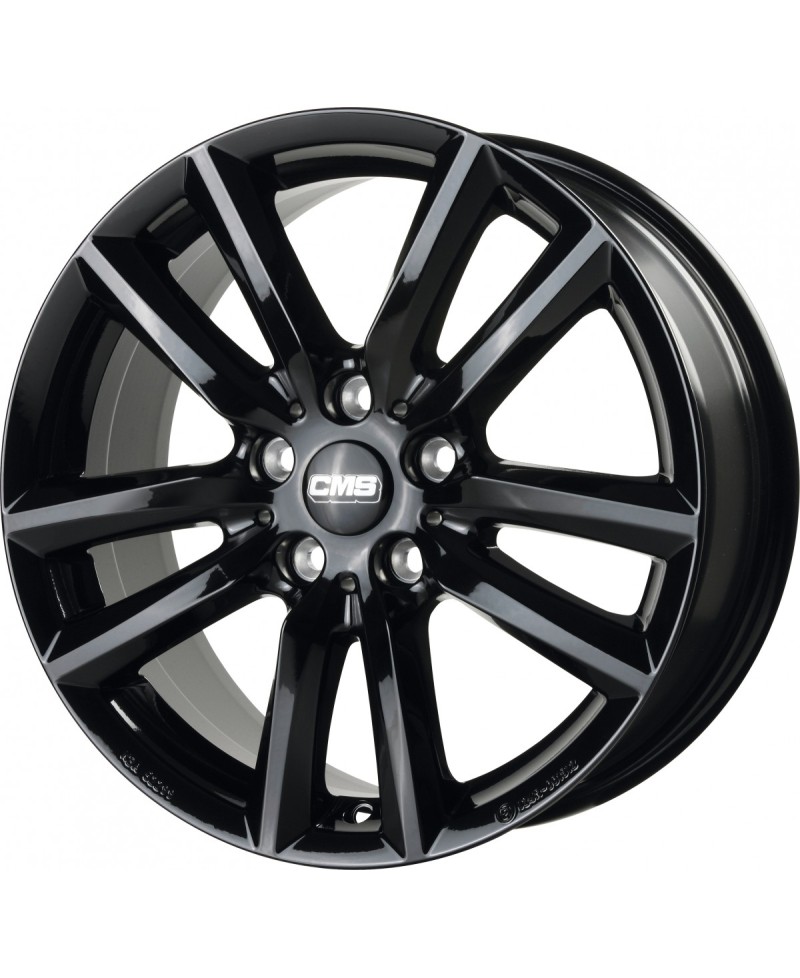 Jante ALU, CMS C27 Complete black gloss 8X19 5/ 112 ET30, Alésage 66.6