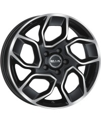 Jante Alu  MAK EXPRESS 3 (BLACK MIRROR) 7x17 5x160 ET55, Alésage 65.1