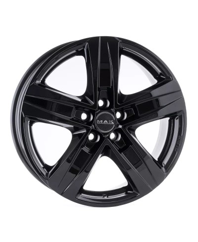 Jante Alu MAK STONE 5 (GLOSS BLACK) 6,5x16 5x108 ET46 , Alésage 65.1