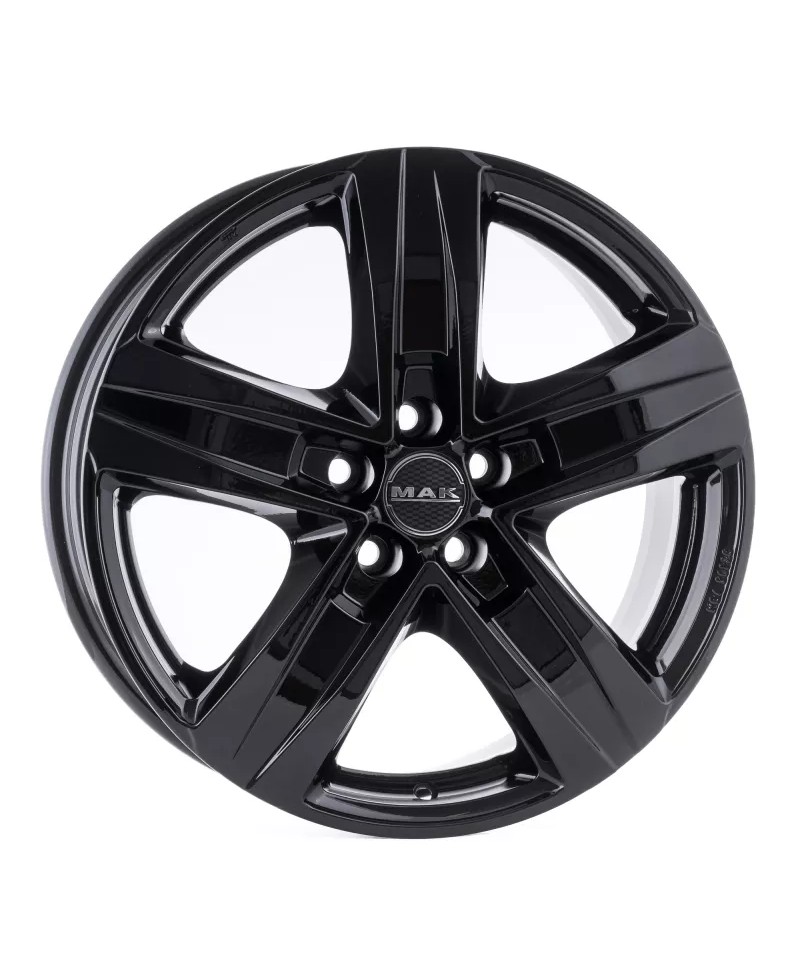 Jante Alu MAK STONE 5 (GLOSS BLACK) 6,5x16 5x108 ET46 , Alésage 65.1