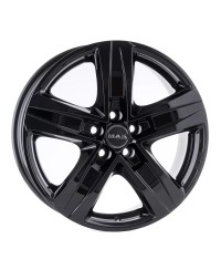Jante Alu MAK STONE 5 (GLOSS BLACK) 6,5x16 5x108 ET46 , Alésage 65.1