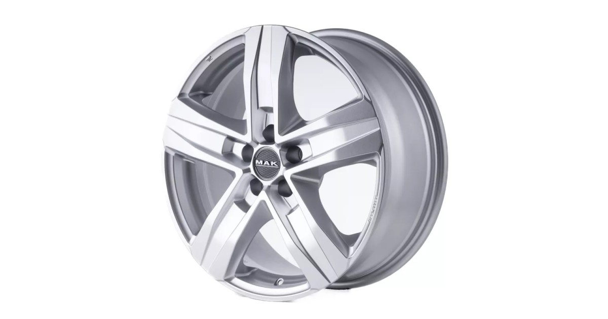 Jante Alu MAK STONE 5 (SILVER) 6,5x16 5x118 ET65 , Alésage 71.1