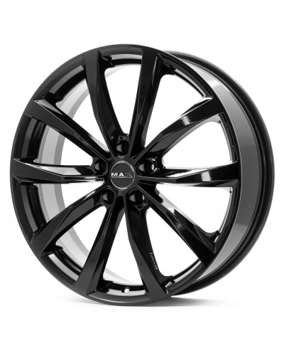Jante Alu MAK WOLF (GLOSS BLACK) 7,5x18 5x112 ET50 , Alésage 57.1