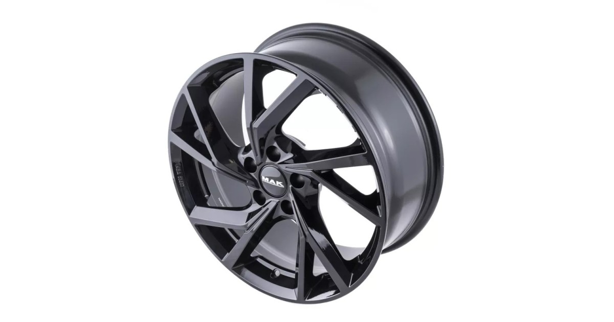 Jante Alu MAK KASSEL (GLOSS BLACK) 8x18 5x112 ET30 , Alésage 76