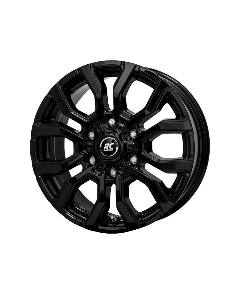 Jante Alu RC Design RC35 (SG) Noir laqué 6,5x16 6x120 ET50 , Alésage 74.6