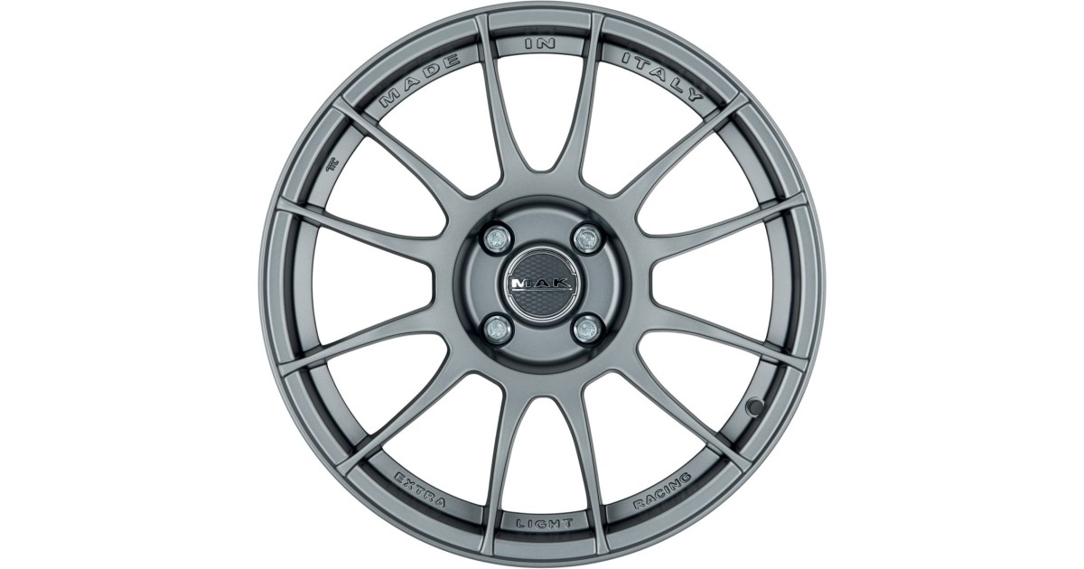 Jante Alu MAK XLR (MATT GRAPHITE) 7x17 4x98 ET35 , Alésage 58.1