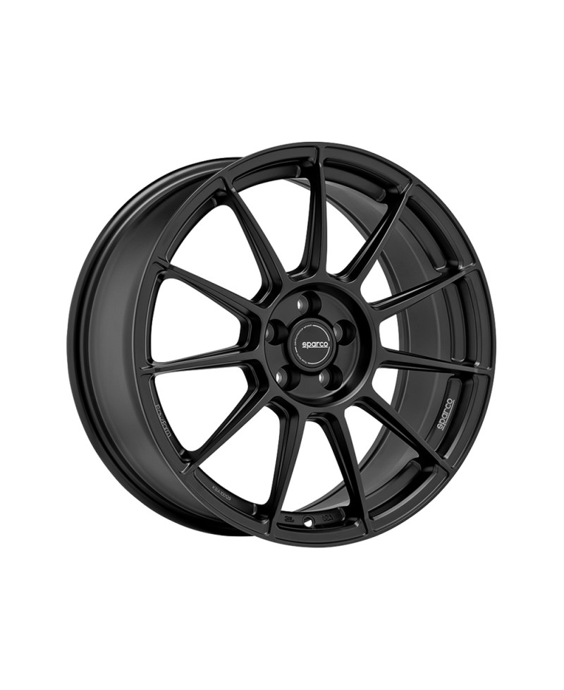 Jante ALU, SPARCO FF4 MATT BLACK 8X18 5/ 108 ET45, Alésage 73.1