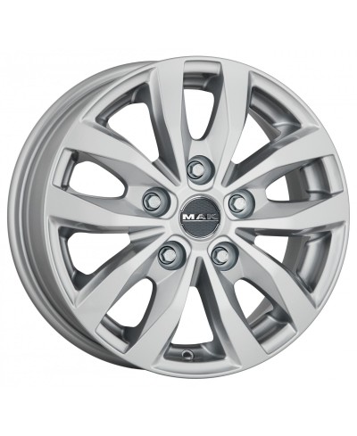 Jante Alu MAK LOAD 5 (SILVER) 6,5x15 5x160 ET58 , Alésage 65.1