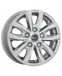 Jante Alu MAK LOAD 5 (SILVER) 6,5x15 5x160 ET58 , Alésage 65.1