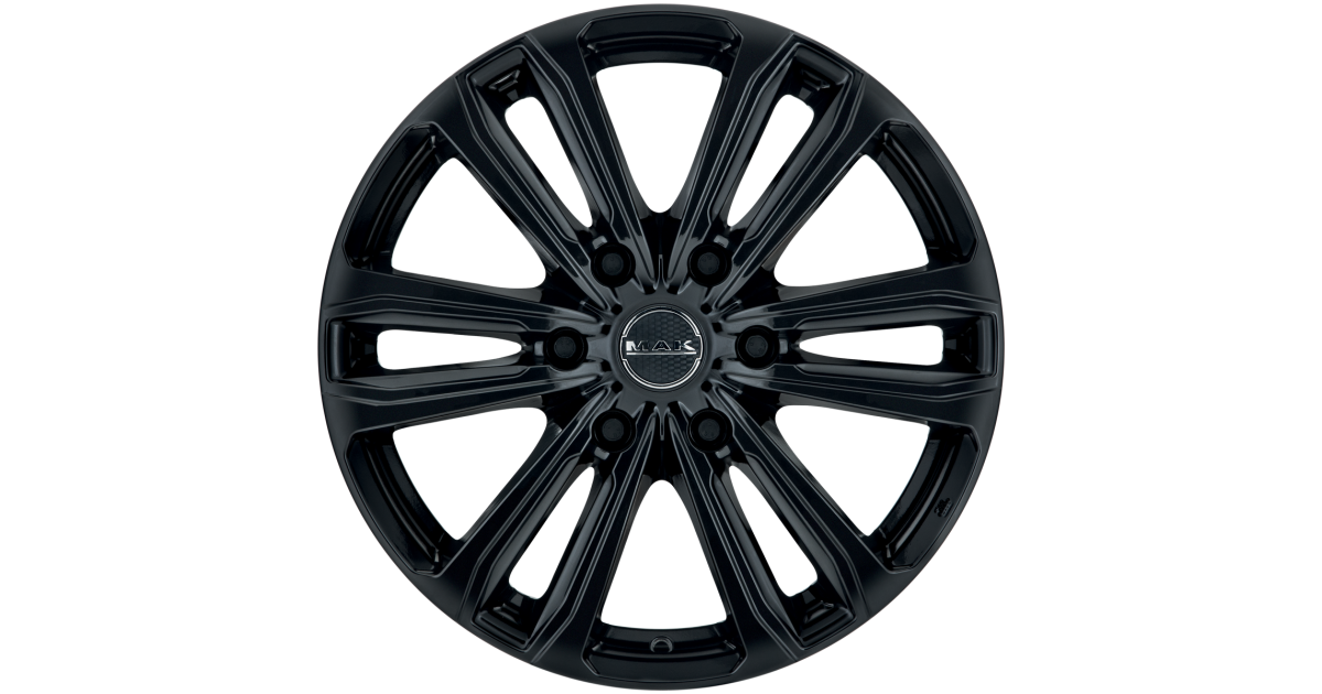 Jante Alu MAK SAFARI 6 (GLOSS BLACK) 6,5x17 6x120 ET50 , Alésage 74.6