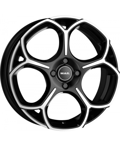 Jante Alu MAK MONZA (BLACK MIRROR) 7x18 4x108 ET35 , Alésage 65.1