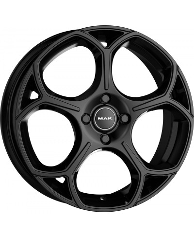 Jante Alu  MAK MONZA (GLOSS BLACK) 7x18 4x108 ET35 , Alésage 65.1