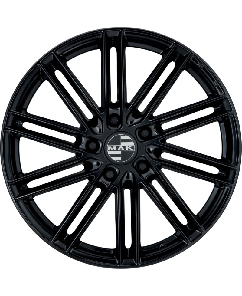 Jante Alu MAK LEIPZIG (GLOSS BLACK)  8x20 5x130 ET40 , Alésage 66.6