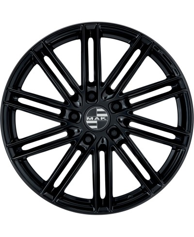 Jante Alu MAK LEIPZIG (GLOSS BLACK) 9x20 5x130 ET57 , Alésage 66.6