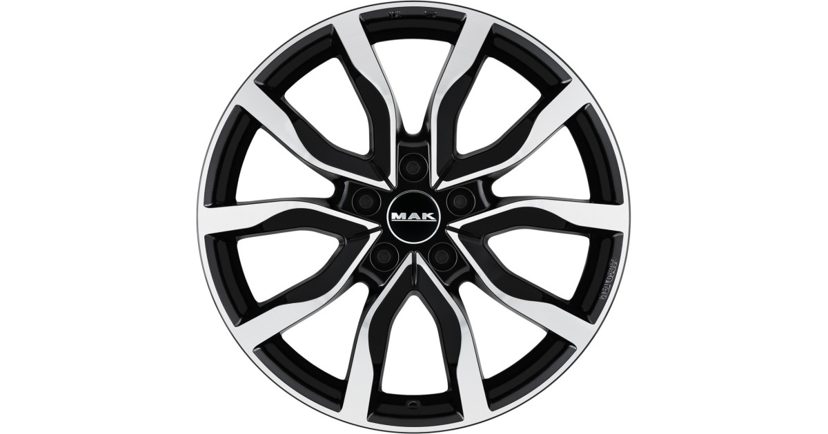 Jante Alu  MAK KOLN (BLACK MIRROR) 8x18 5x130 ET35 , Alésage 66.6