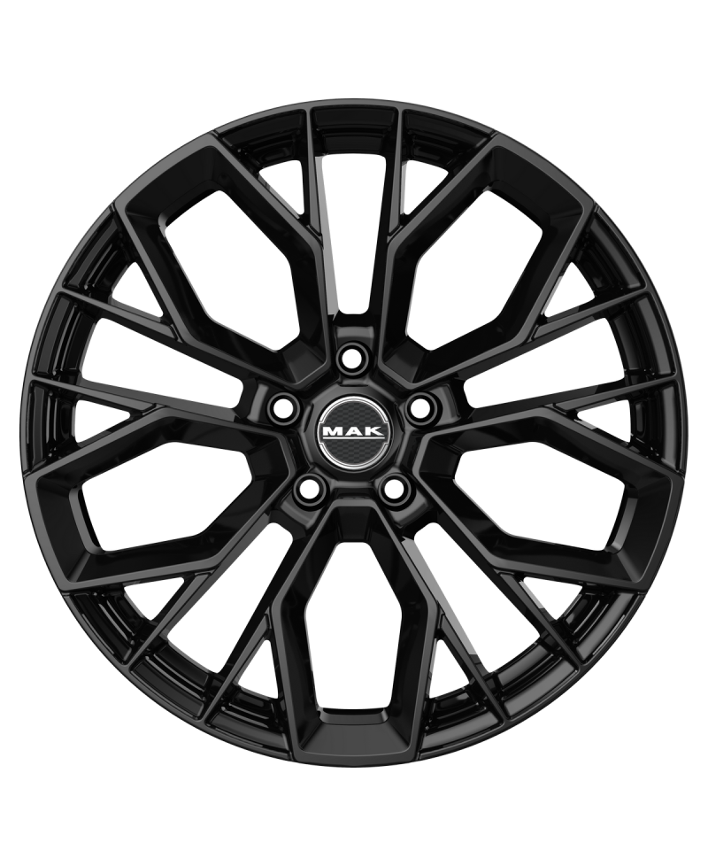 Jante Alu MAK STILO (GLOSS BLACK) 8,5x19 5x112 ET27 , Alésage 66.6