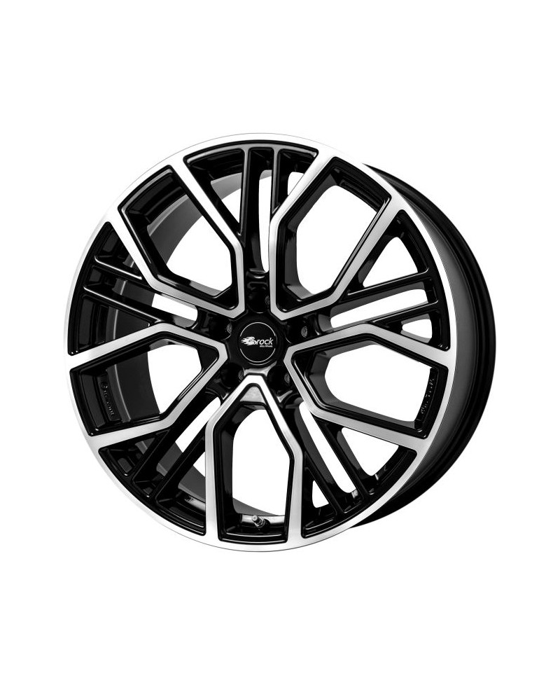 Jante Alu  Brock B41 Gloss Black Full Polished 8,5x21 5x114.3 ET43,5  , Alésage 67.1