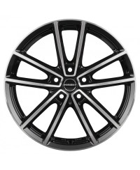 Jante Alu BORBET W black polished glossy 8,5x21 5x114.3 ET49 , Alésage 72.6