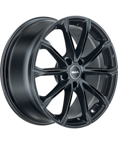 Jante Alu MAK DaVinci (GLOSS BLACK) 7x16 4x108 ET42 , Alésage 65.1
