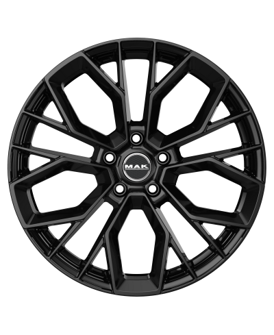 Jante Alu  MAK STILO (GLOSS BLACK) 8,5x20 5x114.3 ET40, Alésage 76